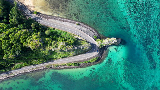 istock Coastal Road At Baie Du Cap In Mauritius Island Mauritius. 2160651793