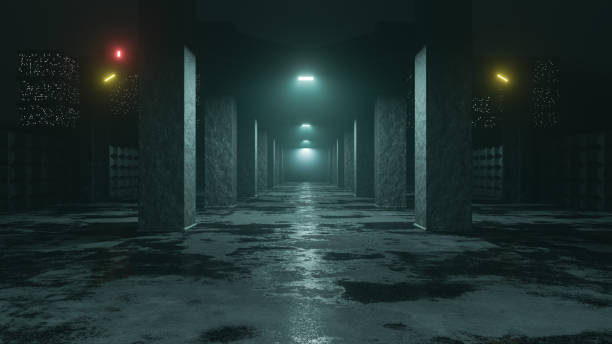 istock A Long Old Tunnel Leading To The City 3D Render 4K Video 2160652911