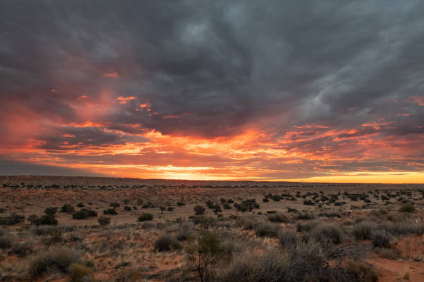 istock Sunset in the Simpson Desert 2160654960