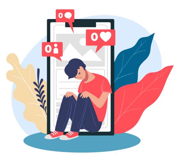 istock Unpopular teenager depressed from social network 2160657127