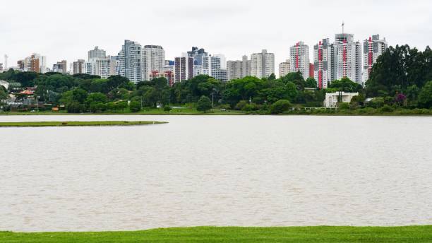 istock Lake in Barigui Park 2160665473