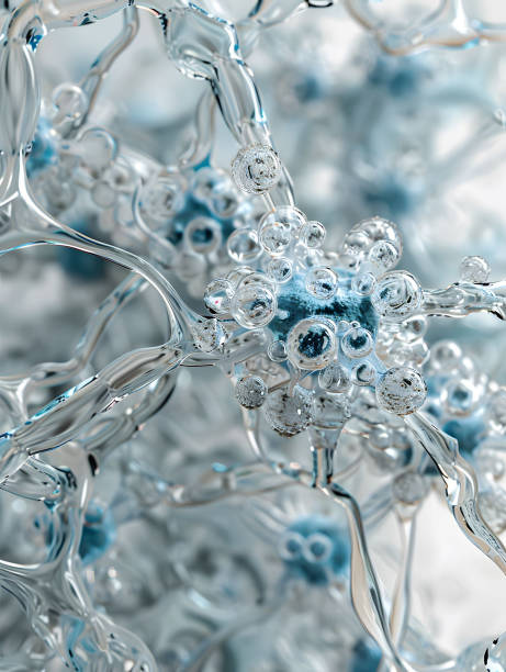 istock Abstract Liquid Molecular Particles Connection Water Chemicals Scientific Design Network Biology DNA 2160665736