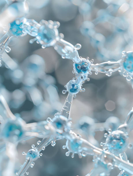 istock Abstract Liquid Molecular Particles Connection Water Chemicals Scientific Design Network Biology DNA 2160665738