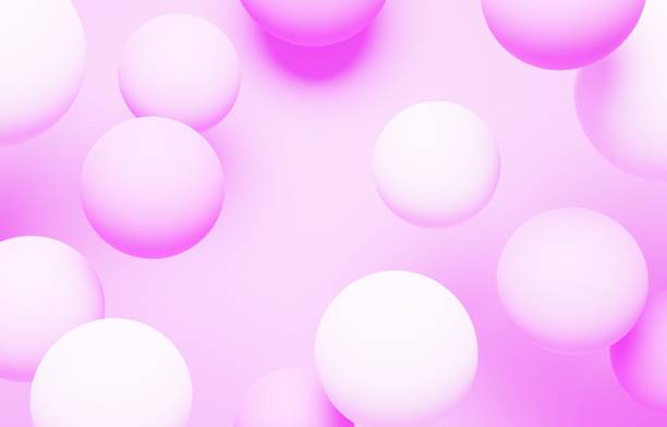 istock Pastel color ball background illustration 2160670891