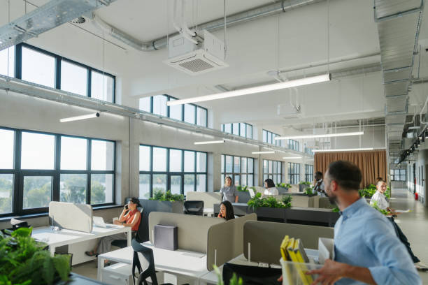 Photo of a group of diverse people working together in the same company