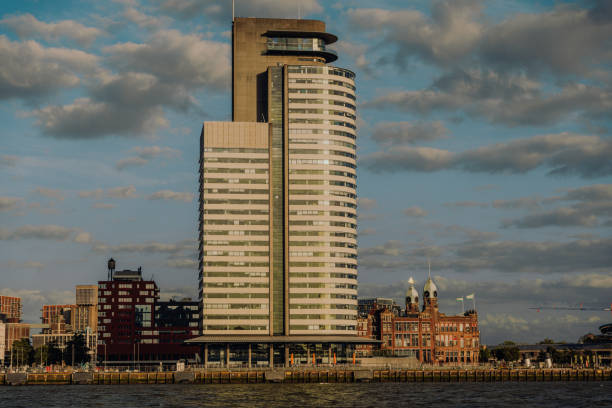 iconic buildings of rotterdam.