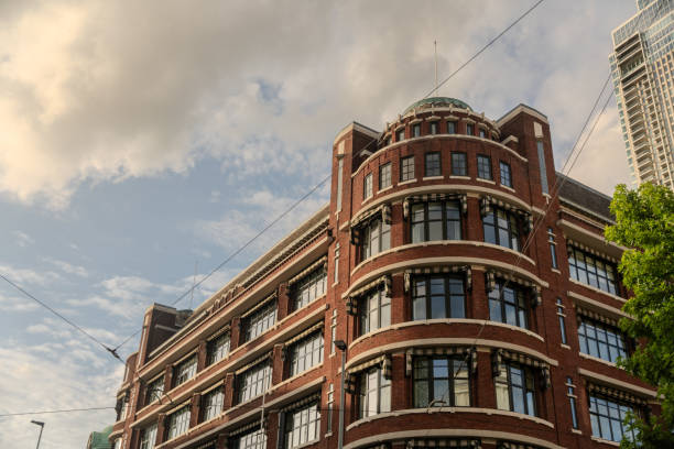 iconic buildings of rotterdam.