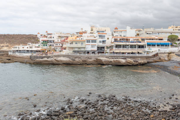 In La Caleta on Tenerife, Spain.