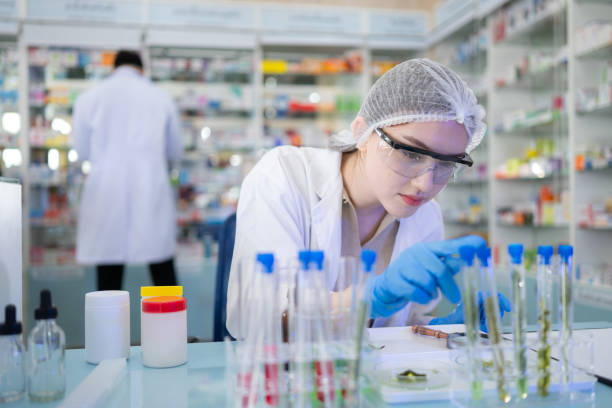 istock Chemical scientist doing antibiotic trials and testing in the laboratory 2160689978