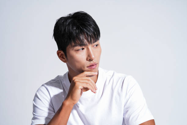 istock Healthy Asian male beauty image 2160692889