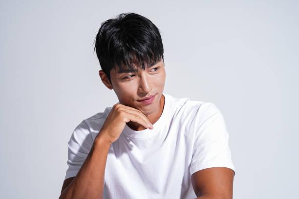 istock Healthy Asian male beauty image 2160693470