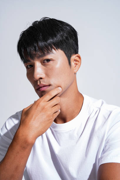 istock Healthy Asian male beauty image 2160693905