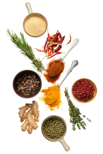 istock Composition with seasonings and herbs 2160696994