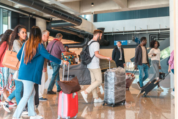 istock Crowded International Airport 2160709381