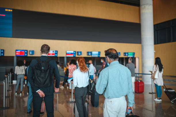 istock Busy Airport During Pandemic 2160710495