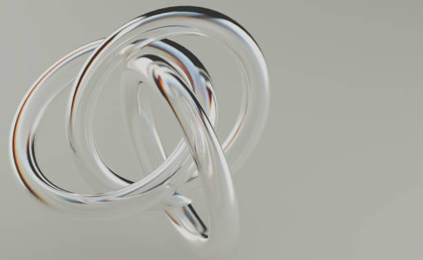 istock Glass Jewels: 3D Rendered Rings Radiating Elegance and Sophistication 2160724996