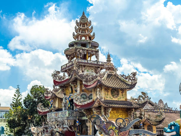 istock Linh Phuoc Pagoda in Da Lat, Vietnam 2160725441