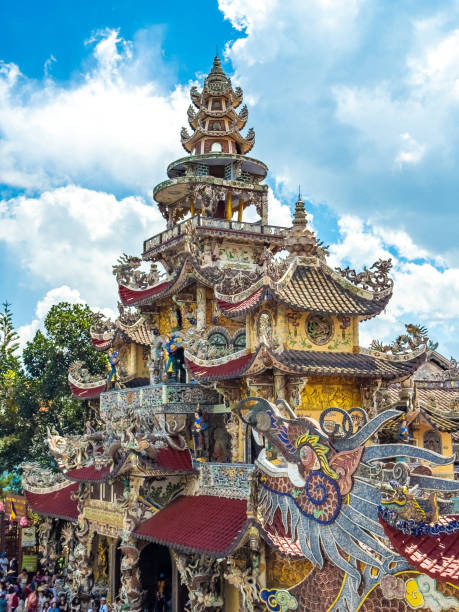 istock Linh Phuoc Pagoda in Da Lat, Vietnam 2160728857
