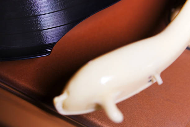 gramophone on clean background