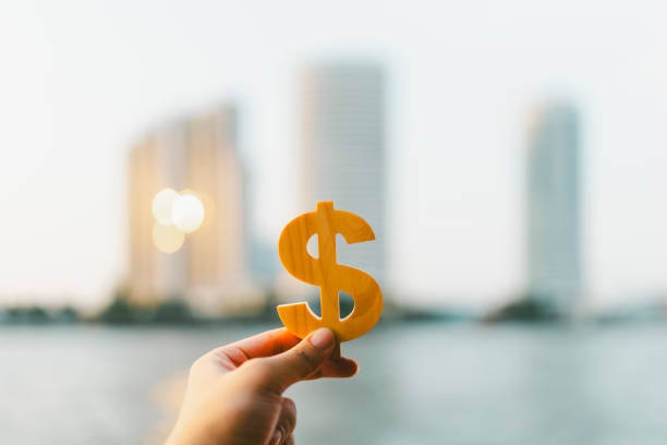 istock Dollar model. Concepts for methods, systems of raising or lowering Fed interest rates to correct inflation concepts. 2160739680