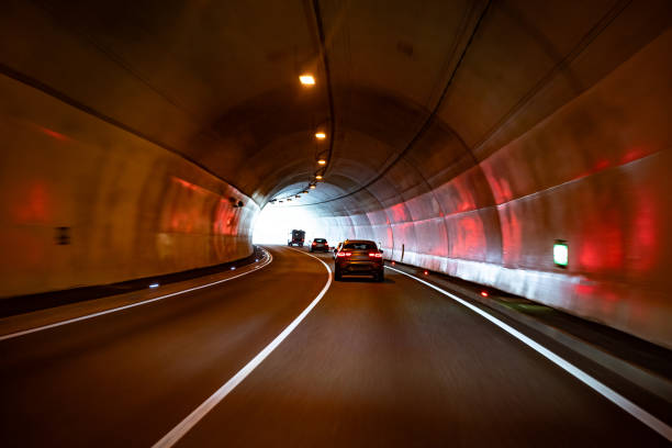 istock Traffic on highway in tunnel , Germany 2160739994