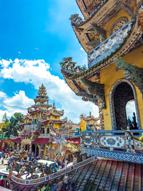 istock Linh Phuoc Pagoda in Da Lat, Vietnam 2160740381