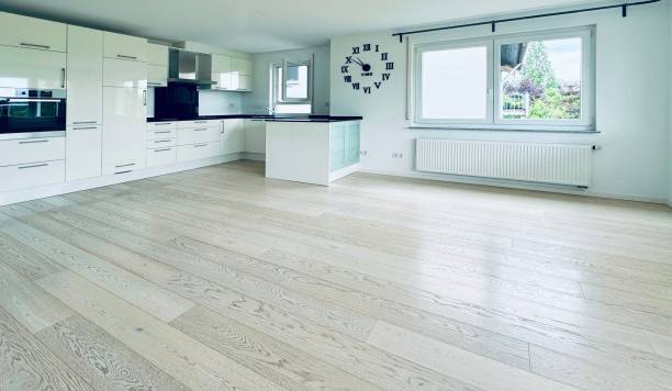 istock Renovated apartment, kitchen-living room 2160744554