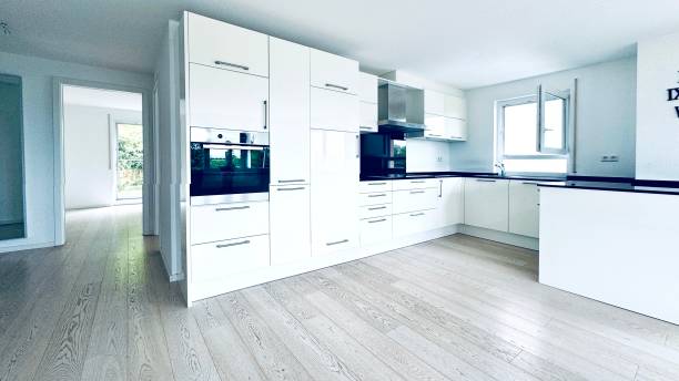 istock Renovated apartment, kitchen 2160744900