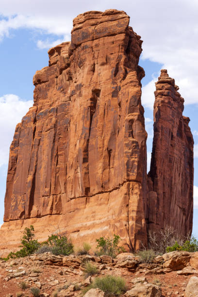 sandstone rock formation at Arches National Park