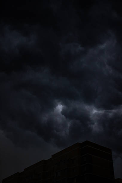 istock Storm clouds over the city 2160760866