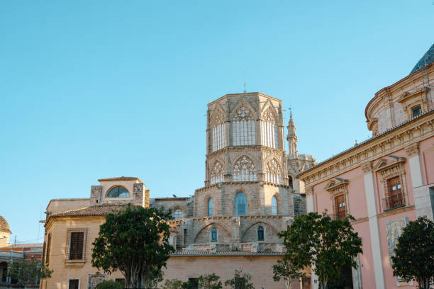 istock Historic Building with Blue Sky in Valencia 2160762379