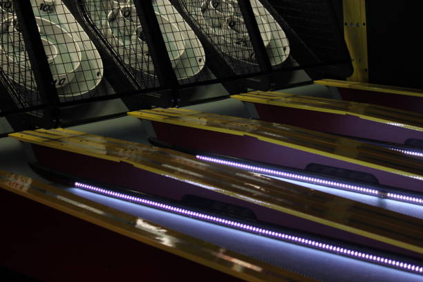 istock Arcade Amusement Center Game Skee Ball Bowling 2160775080
