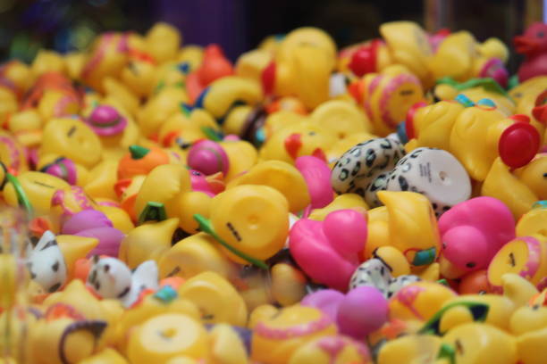 istock Arcade Amusement Center Game Toy Rubber Duck Prize Award 2160775141