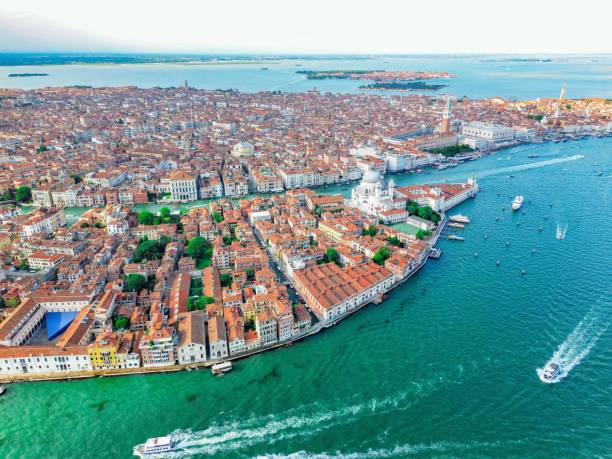istock Aerial view of Venice, Italy showcasing the historic architecture. 2160787607