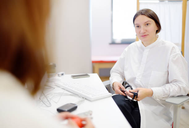 istock A cardiologist during appointment of patient. Doctor explains about deviations of heart work. Cardiology consultation and treatment 2160791238