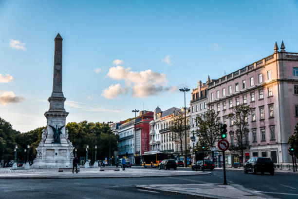 istock Monument to the Restorers With It's Might In Lisbon, Portugal 2160793547