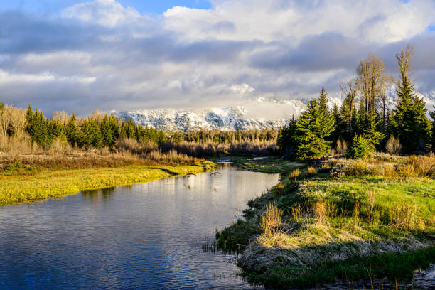 istock Grand Teton from Schwabacher Landing 2160793697