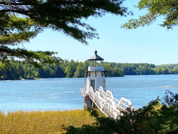 istock Arrowsic Lighthouse in Maine, USA 2160797188