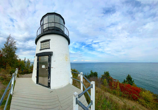 istock Owls Head Lighthouse in Owls Head, Maine USA 2160798455