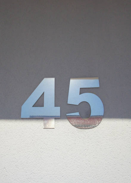 istock House number 45 2160799226