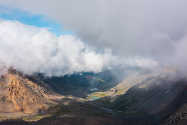 Free Stock Photo of Lush green mountains under a cloudy sky | Download ...