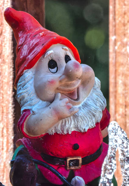 istock A little garden Gnome garden ornament 2160809532