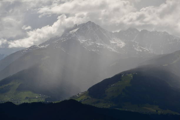 Falling rain washes out the traditional festivals in the cities and villages at the lower elevations to the Alps