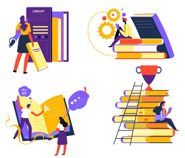 istock Education and improvement of skills reading books 2160828164