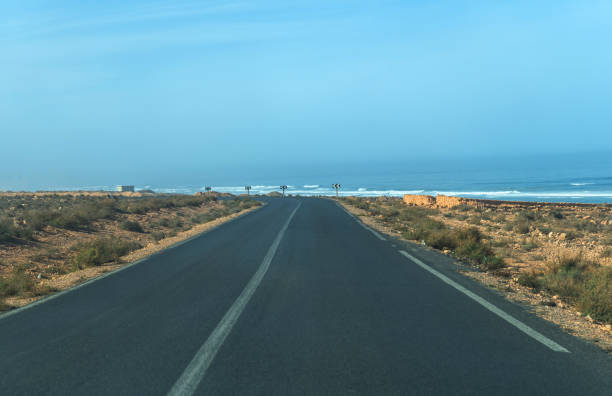 Lake water, seawater, highway background