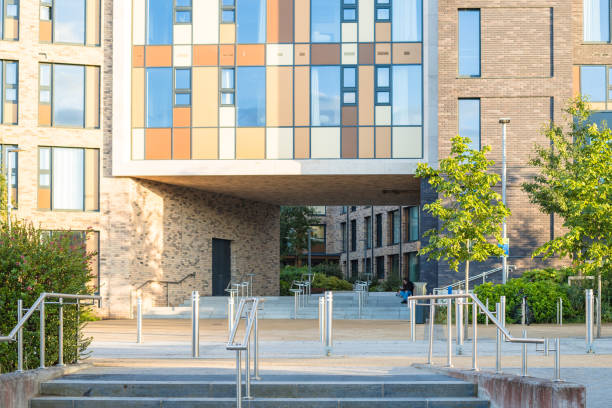 Dublin, Ireland - University College Dublin campus scenery
