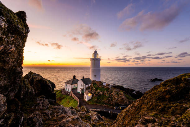 istock View of Start Point Lighthouse, Devon, England, UK 2160856649