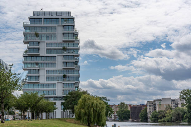 istock A tall building with a lot of windows and a balcony 2160857722
