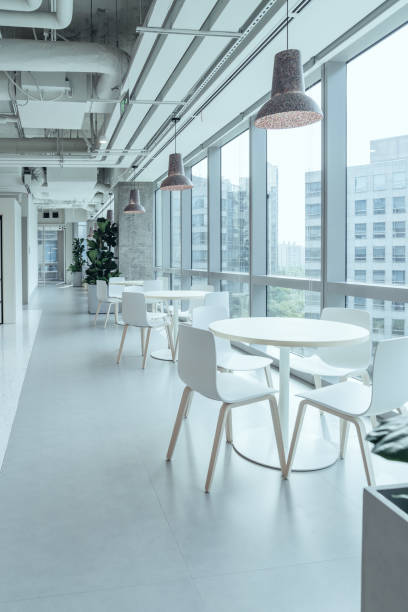 istock A modern and minimalist dining area with sleek 2160869165