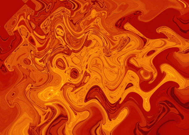 Abstract gradient fluid background design wallpaper template with dynamic color, waves, and geometric shape.
